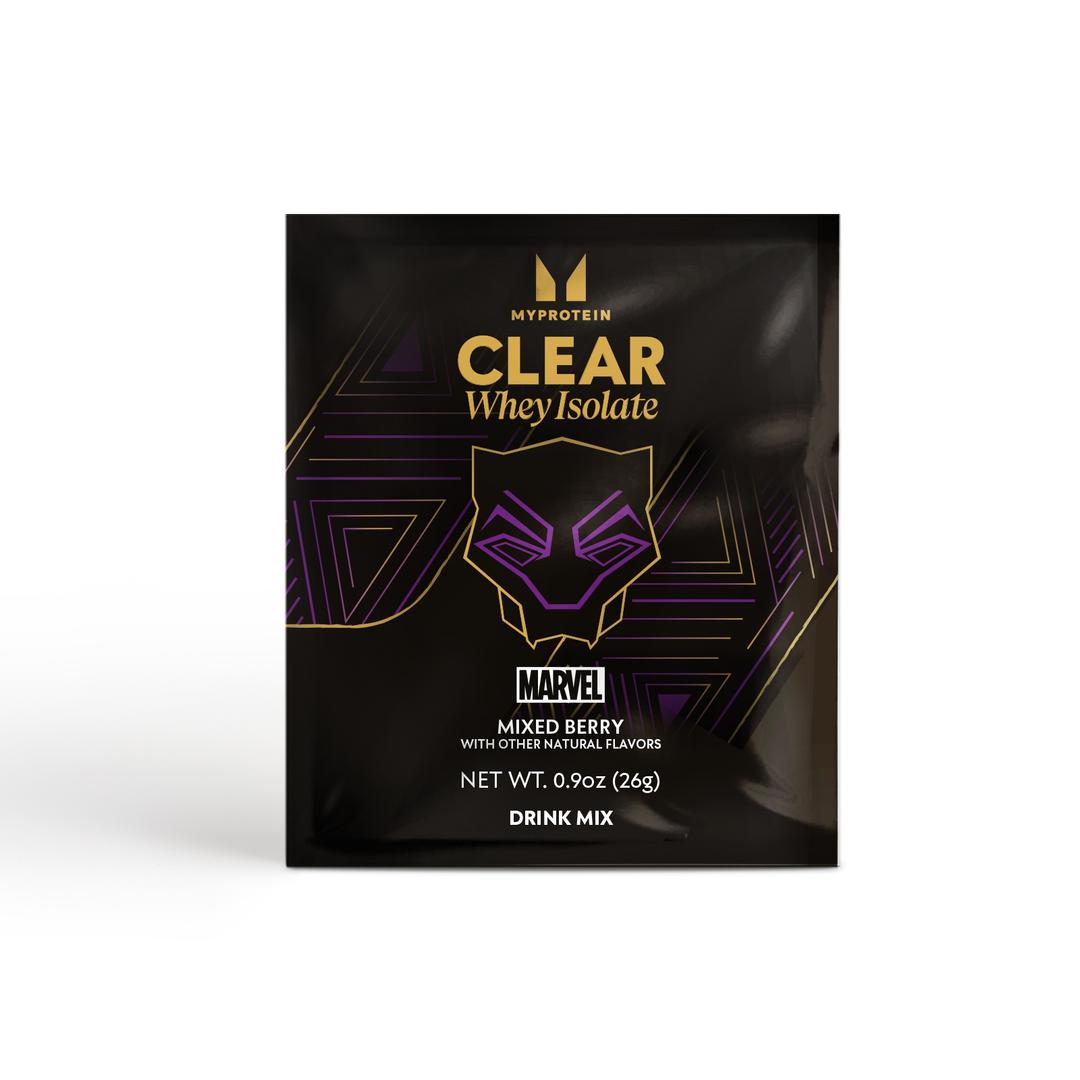Myprotein Clear Whey Isolate - MARVEL (Sample) - 1servings - Black Panther - Mixed Berry - Myprotein (US) Health & Nutrition product