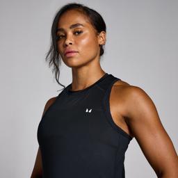 MP Women's Racer Back Vest - Black - XS - Product thumbnail image 3 showing different views and angles