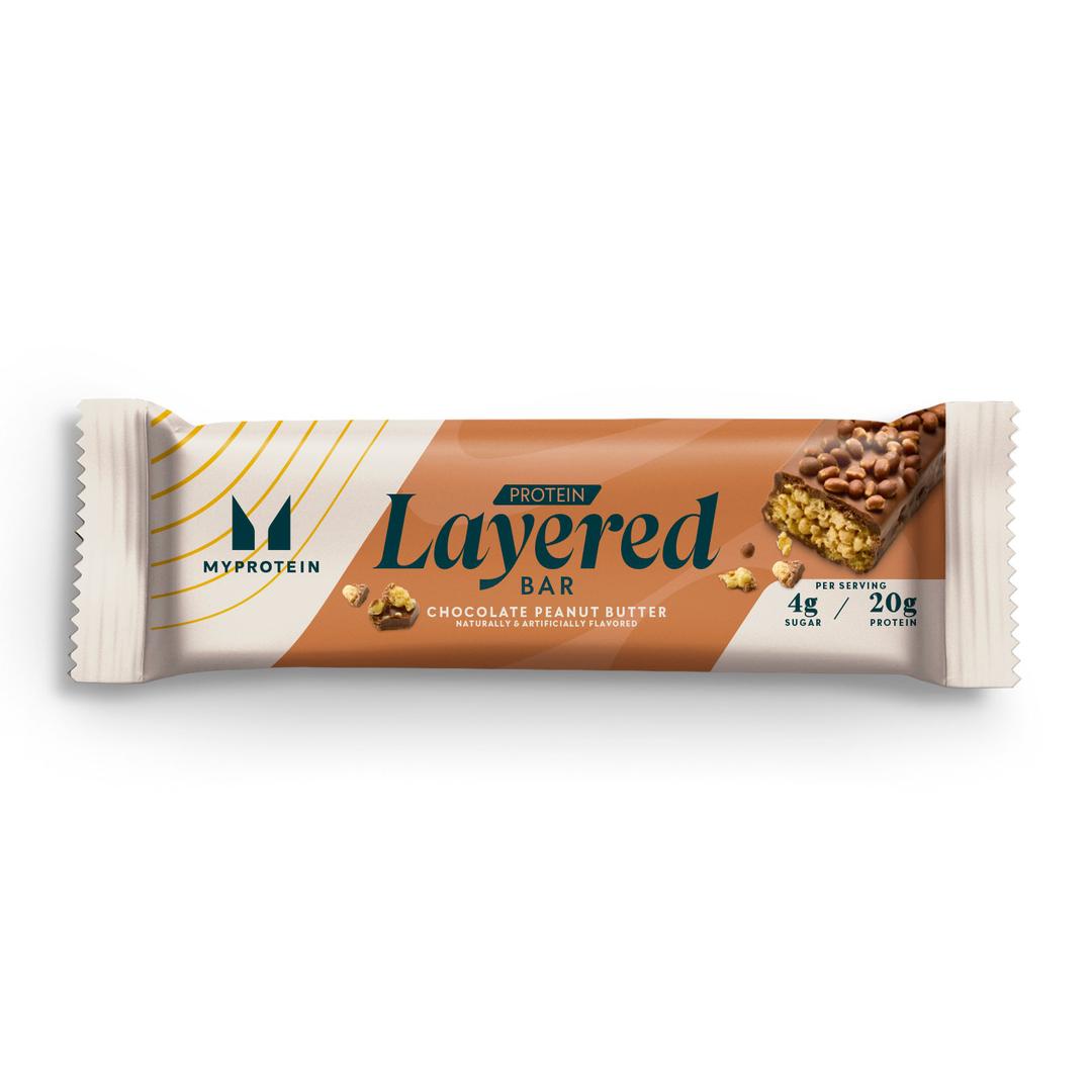 Layered Bar Single - 1Bars - Peanut - Myprotein (US) Health & Nutrition product