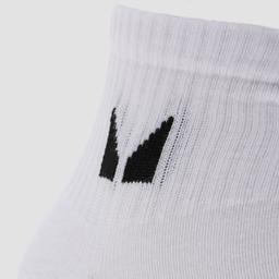 MP Unisex Ankle Socks (3 Pack) - White - UK 9-11 - Product thumbnail image 3 showing different views and angles
