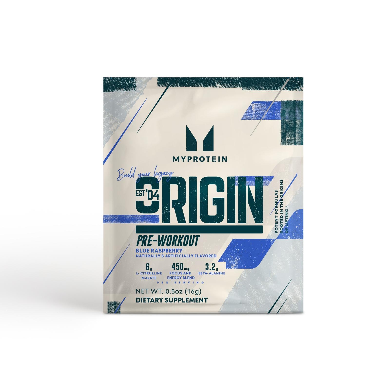 Origin Pre-Workout Sample - 1servings - Blue Raspberry - High quality product image showing Origin Pre-Workout Sample - 1servings - Blue Raspberry details and features