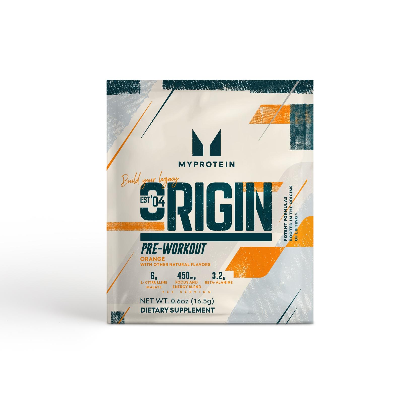 Origin Pre-Workout Sample - 1servings - Orange - High quality product image showing Origin Pre-Workout Sample - 1servings - Orange details and features