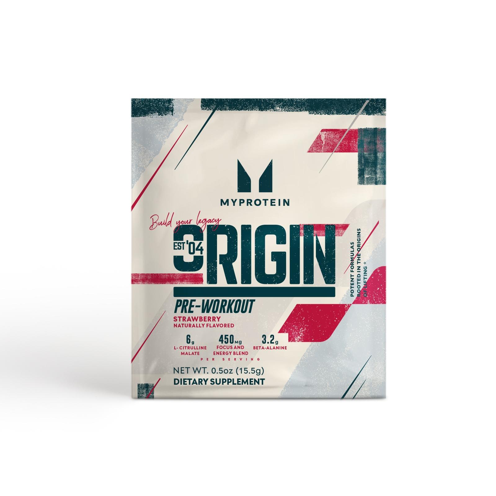 Origin Pre-Workout Sample - 1servings - Strawberry - High quality product image showing Origin Pre-Workout Sample - 1servings - Strawberry details and features