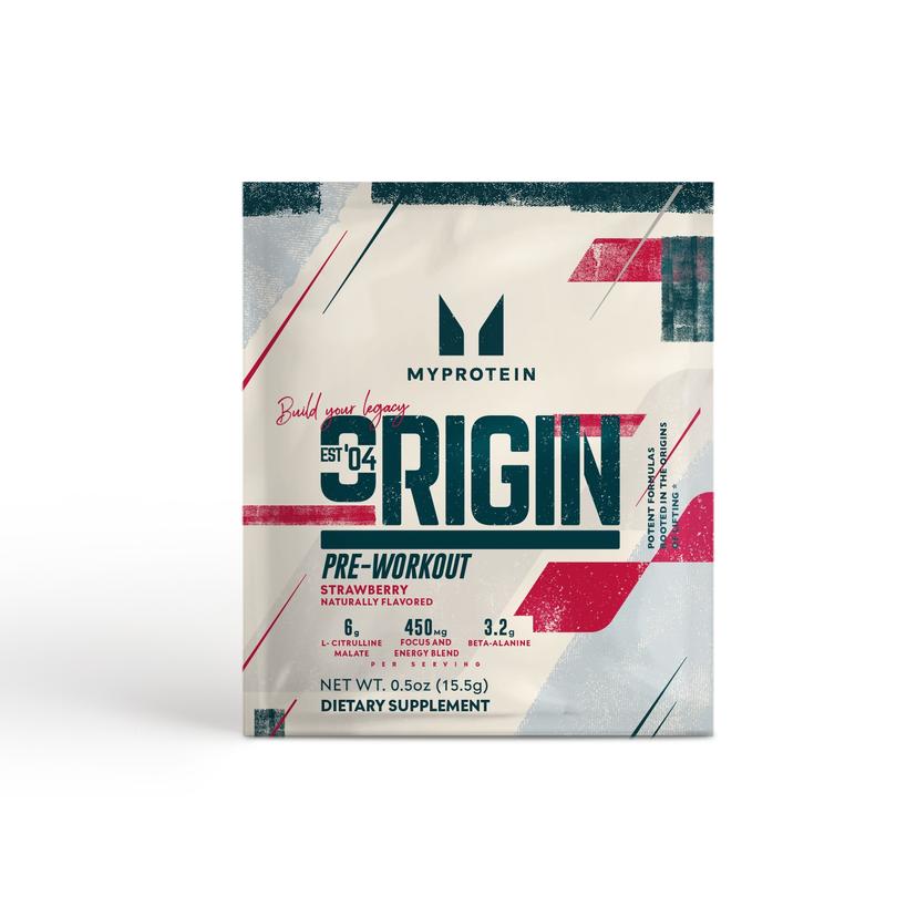 Origin Pre-Workout Sample - 1servings - Strawberry