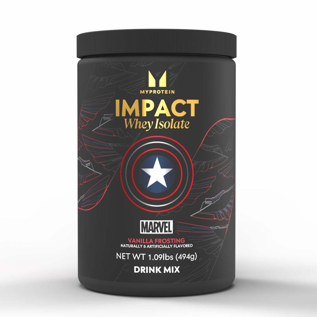 Myprotein Impact Whey Isolate - MARVEL - 17servings - Vanilla Frosting - Myprotein (US) Health & Nutrition product