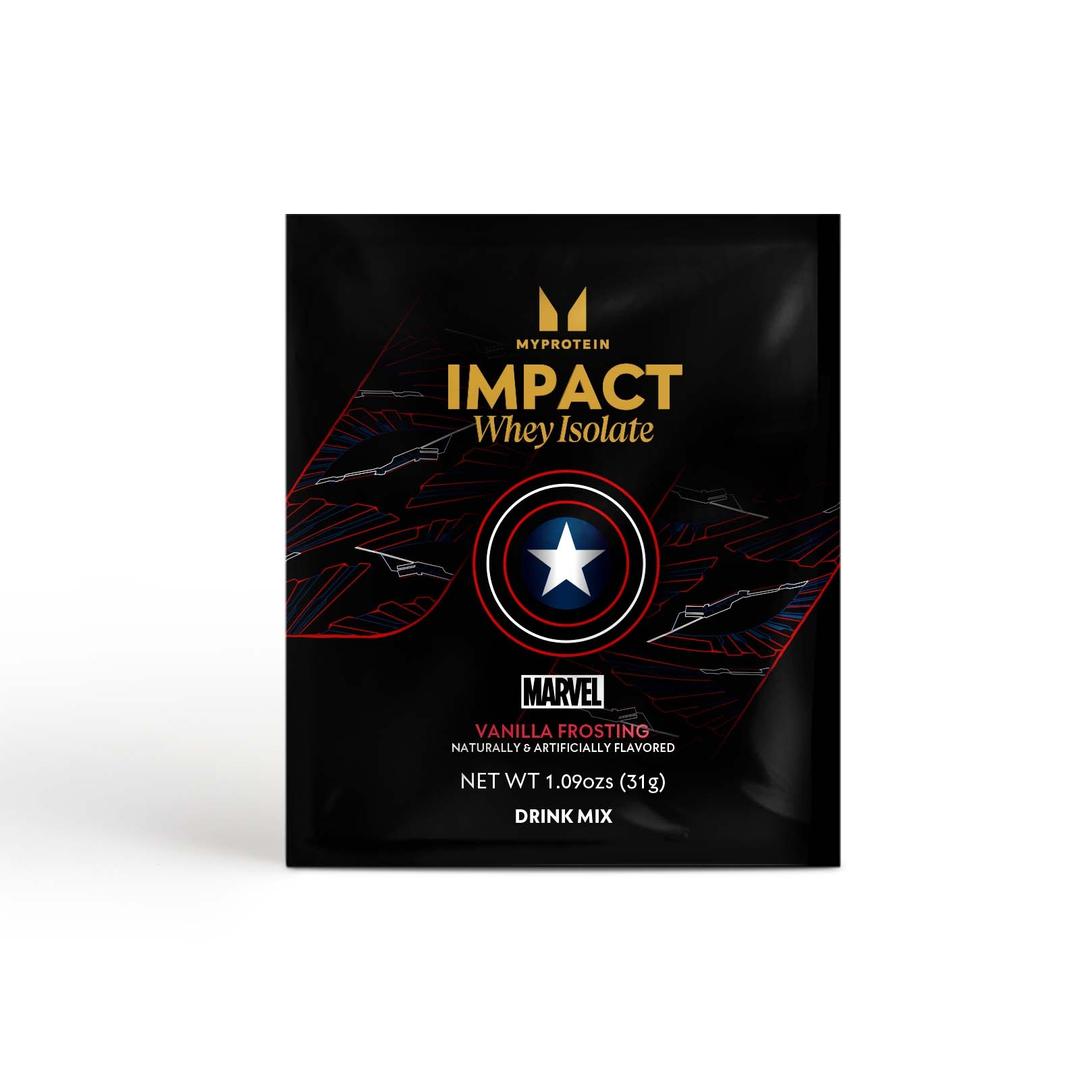 Myprotein Impact Whey Isolate - MARVEL Sample - 1servings - Vanilla Frosting - Myprotein (US) Health & Nutrition product