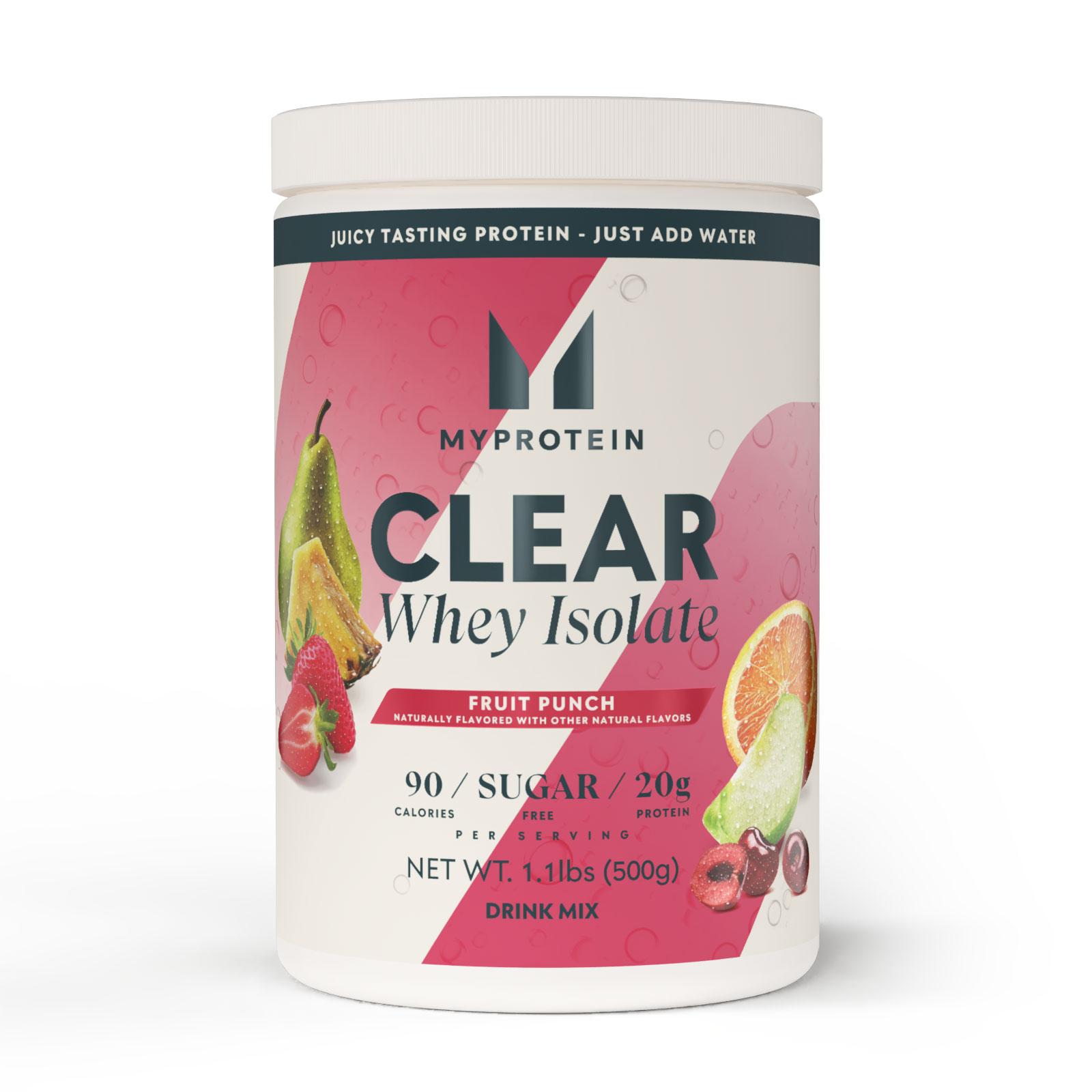 Clear Whey Isolate - 1.1lb - Fruit Punch - High quality product image showing Clear Whey Isolate - 1.1lb - Fruit Punch details and features
