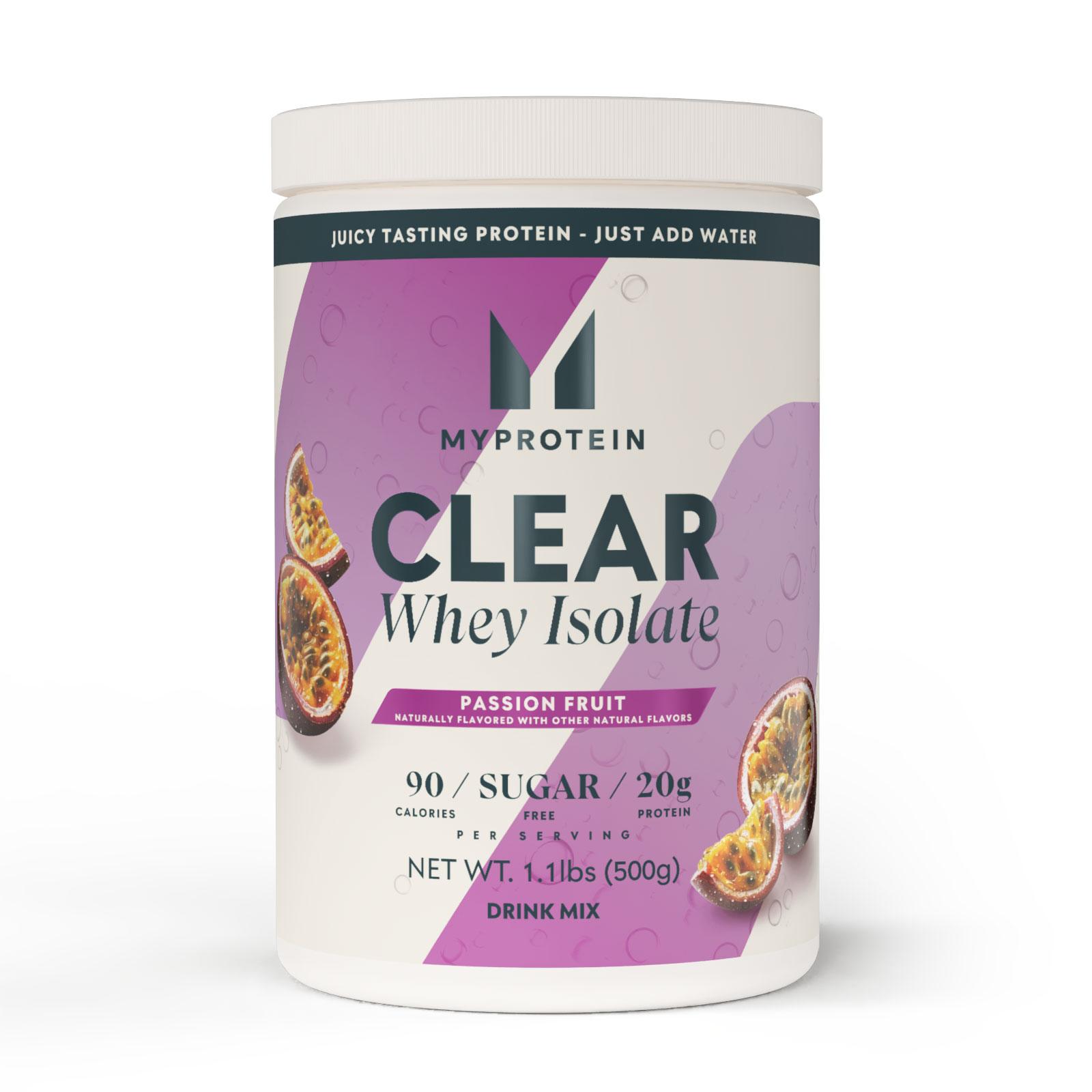 Clear Whey Isolate - 1.1lb - Passionfruit - High quality product image showing Clear Whey Isolate - 1.1lb - Passionfruit details and features