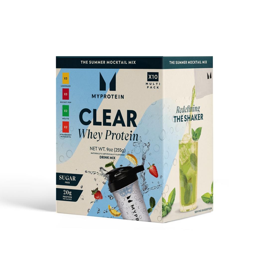 Myprotein Clear Whey Isolate, Sample Sachet 10 pack (USA) - 10Sachets - Variety - Myprotein (US) Health & Nutrition product