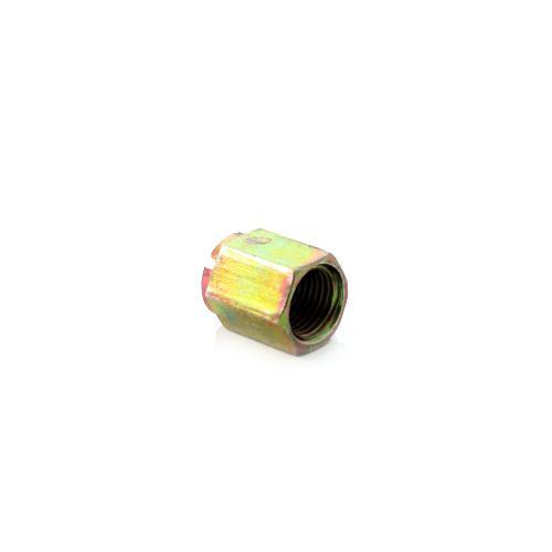 1x Steel Female Brake Pipe Tube Tubing Nut For 3/16 Pipe 10mm x 1mm Thread - High quality product image showing 1x Steel Female Brake Pipe Tube Tubing Nut For 3/16 Pipe 10mm x 1mm Thread details and features