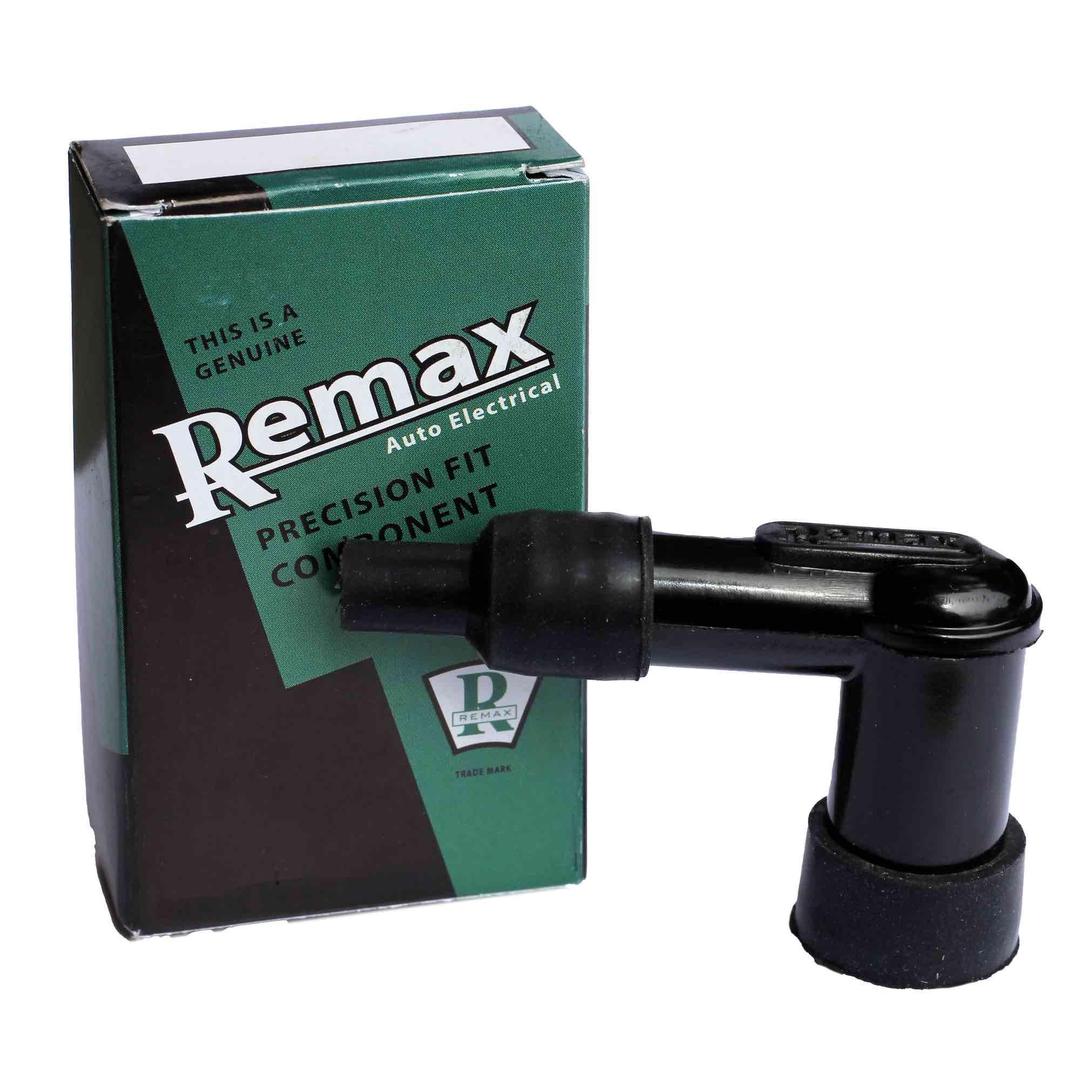 Remax RLB05E Elbow 90&#176; Resistor Spark Plug Cap 5K Ohm Black Replaces NGK LB05E - The Green Spark Plug Automotive product
