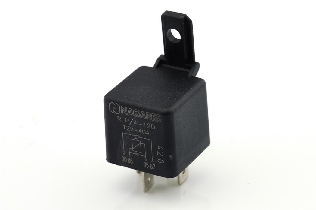 Ripca Ripaults 2741 Mini relay normally open 12V  40A 4-pins - The Green Spark Plug Automotive product