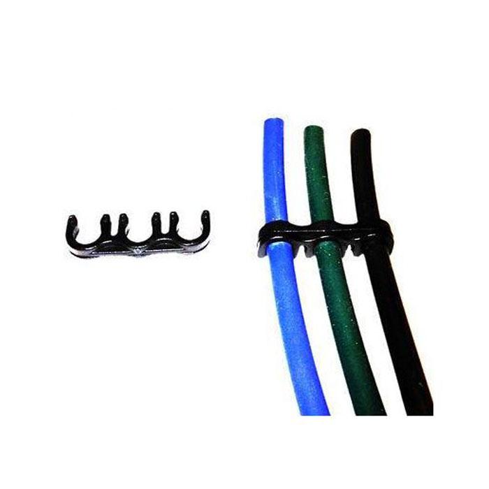 7mm 8mm HT Ignition Lead Clamp Set Holder Seperators Spacers 3 Clip Holder - The Green Spark Plug Automotive product