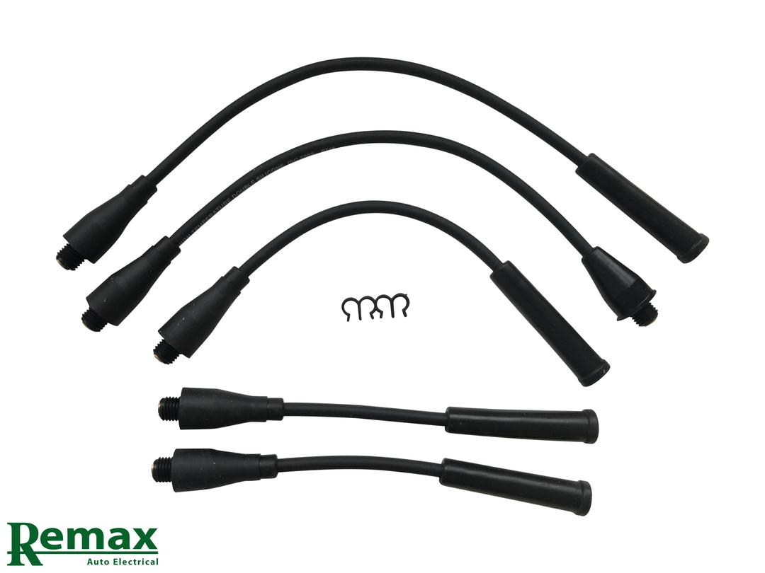 Remax HT Ignition Leads Cable Set Resistive Cable 5 Leads NISSAN SUNNY - The Green Spark Plug Automotive product
