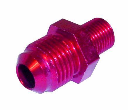 Alloy Male-Male Fuel Union Inc Seal, 10x1 sft - Jic6 (Red) (BFU012) - High quality product image showing Alloy Male-Male Fuel Union Inc Seal, 10x1 sft - Jic6 (Red) (BFU012) details and features