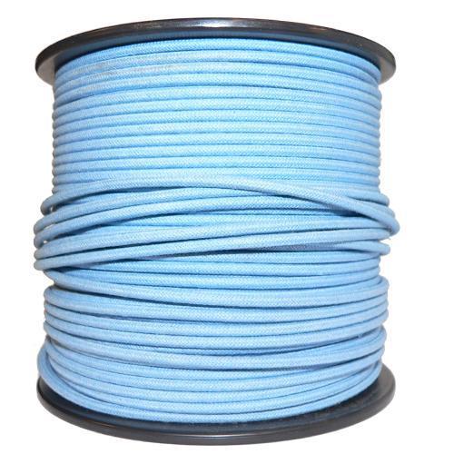 1M Cotton Braided Automotive Electrical Wire Cable 18 Gauge Blue - The Green Spark Plug Automotive product