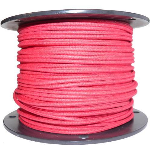1M Cotton Braided Automotive Electrical Wire Cable 16 Gauge Red - High quality product image showing 1M Cotton Braided Automotive Electrical Wire Cable 16 Gauge Red details and features