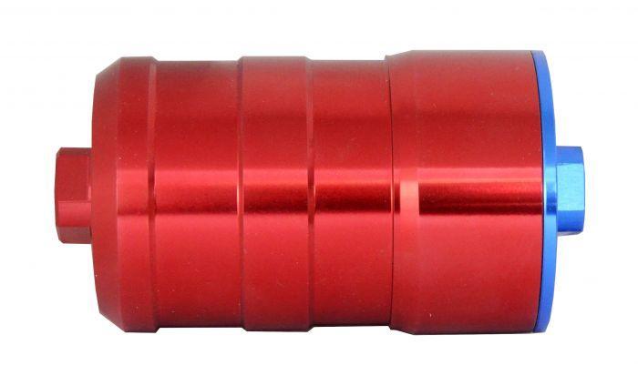 BULLETA1 BULLET FILTER 1/4NPT Female (Red) (BULLETA0-R) - The Green Spark Plug Automotive product