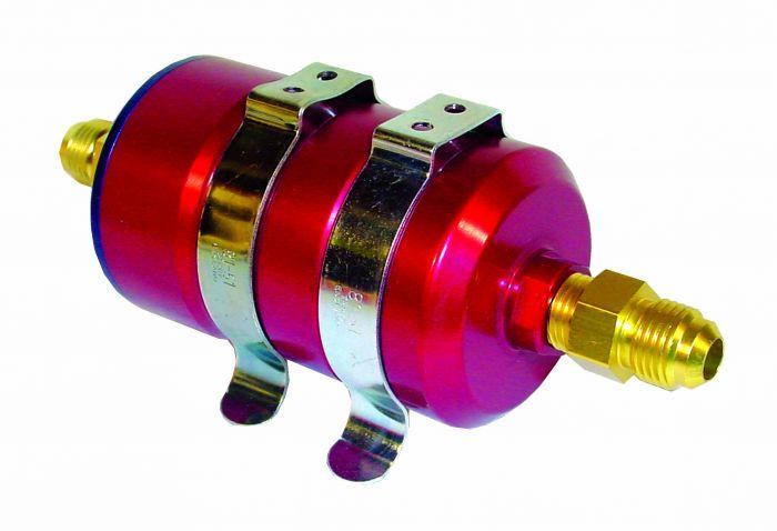 Bullet Filter JIC8-JIC6 (Red) (BulletF3-R) - The Green Spark Plug Automotive product
