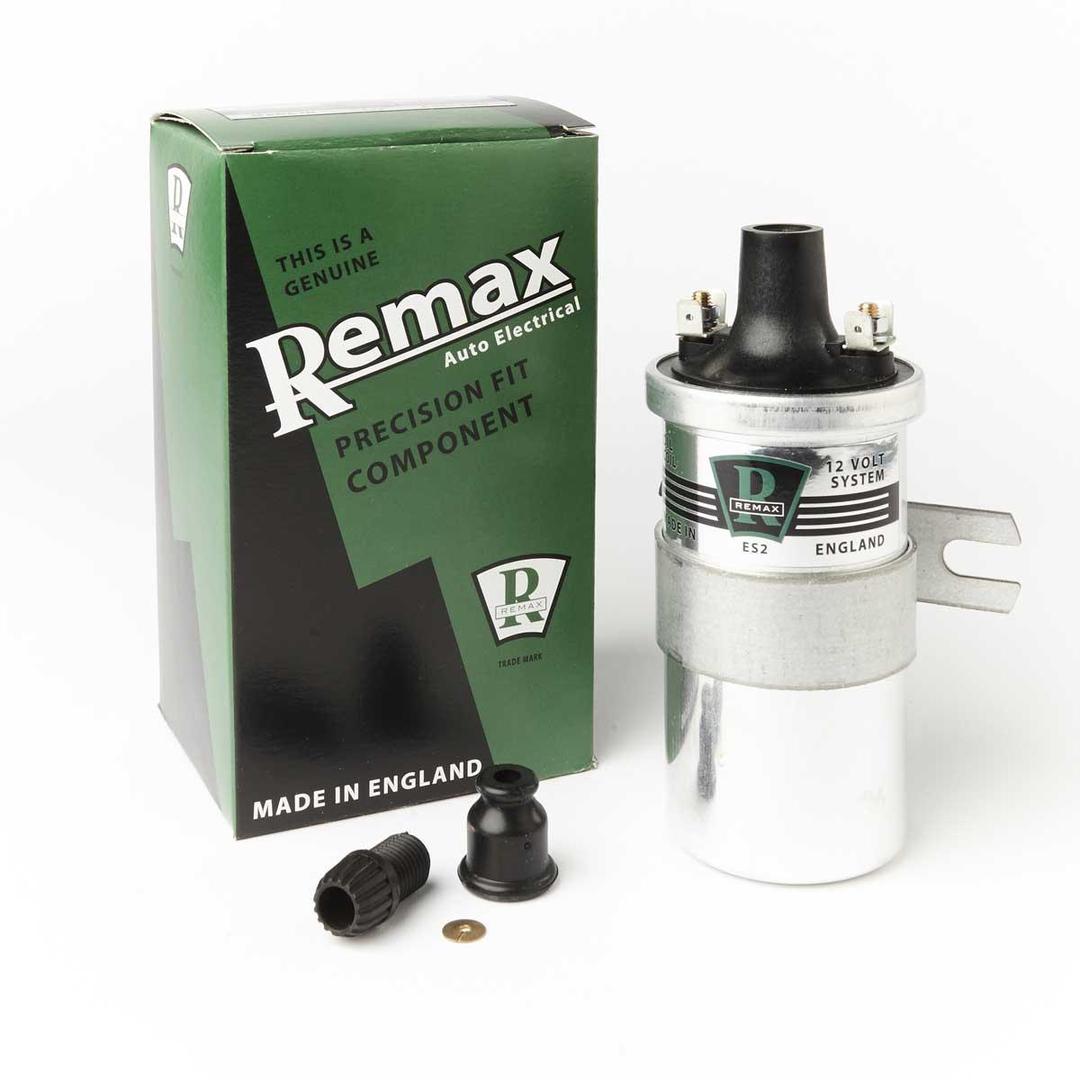 Remax ES2 Ignition 12V Coil Acorn MADE IN ENGLAND - Eqv Lucas DLB100 LA12 HA12 - The Green Spark Plug Automotive product