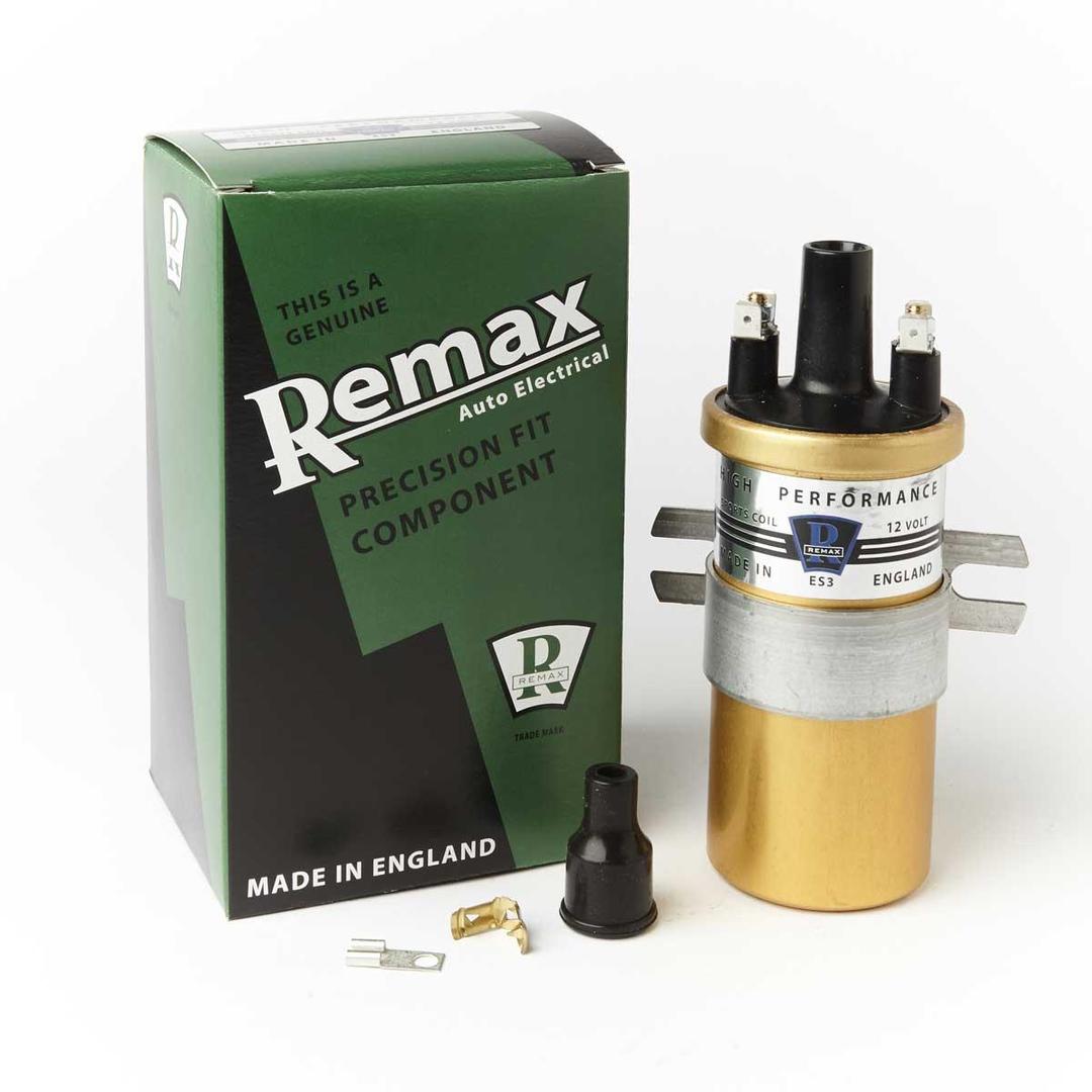 Remax ES3 Ignition 12V Sports Coil PushIn MADE IN ENGLAND - Eqv Lucas DLB105 - The Green Spark Plug Automotive product