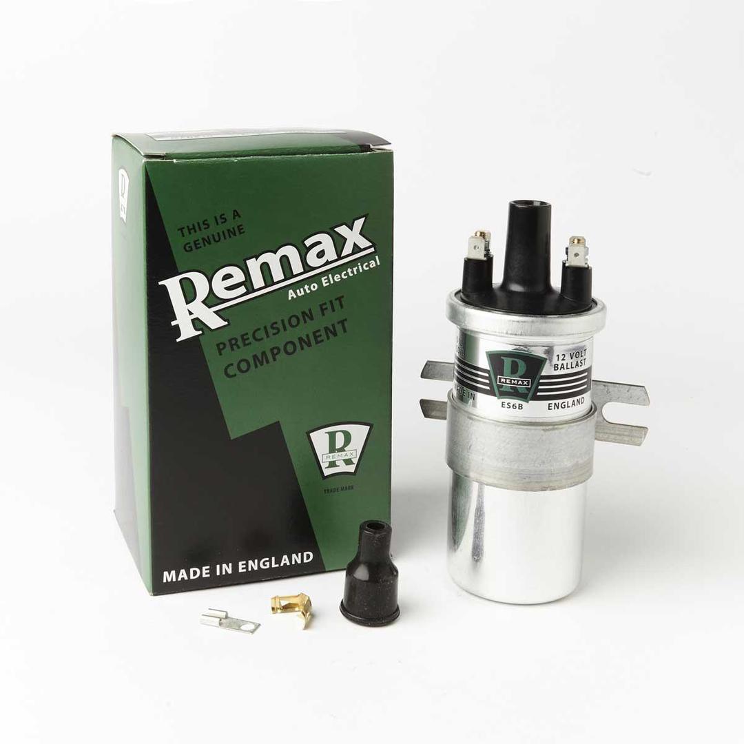 Remax ES6B Ignition 12V Ballast Resitor Coil PushIn MADE IN ENGLAND - Eqv Lucas DLB102 - The Green Spark Plug Automotive product