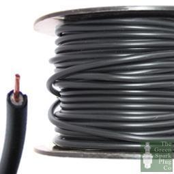 7mm HT Ignition Lead Cable - Wire Core PVC Black - 100 Meter Roll - The Green Spark Plug Automotive product