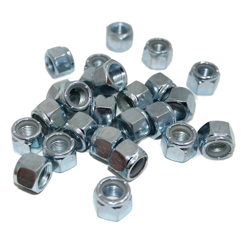 GS04179 - 1/2 UNF Nylock Nut (25) (OEM 06 0438) - High quality product image showing GS04179 - 1/2 UNF Nylock Nut (25) (OEM 06 0438) details and features