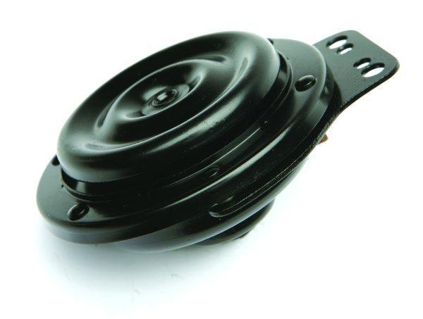 GS11047 - HORN - Lucas Replica, 8H ,12v, 97mm dai , satin black finish. - The Green Spark Plug Automotive product