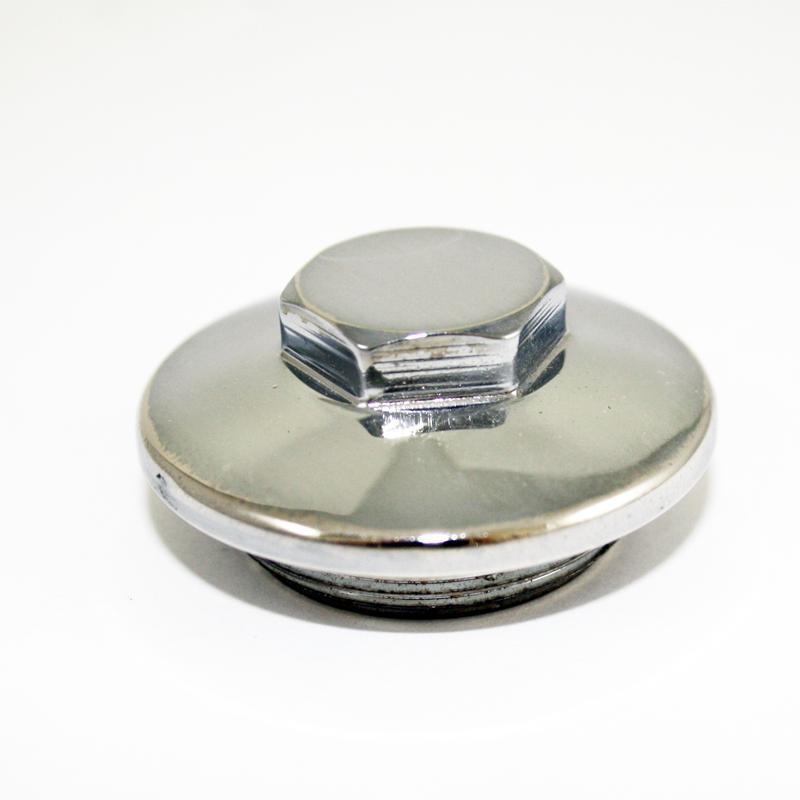 GS61222 - AJS / MATCHLESS Chrome Oil tank cap for AJS/Matchless models. - High quality product image showing GS61222 - AJS / MATCHLESS Chrome Oil tank cap for AJS/Matchless models. details and features
