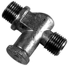 GS73074 - Petrol Tap - UNIVERSAL Brass Pull type without filter 1/4'' x 1/4'' - The Green Spark Plug Automotive product