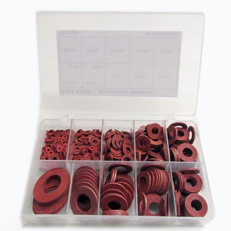 Kits - Washers - Fibre Metric, M2.5 to M20 - High quality product image showing Kits - Washers - Fibre Metric, M2.5 to M20 details and features