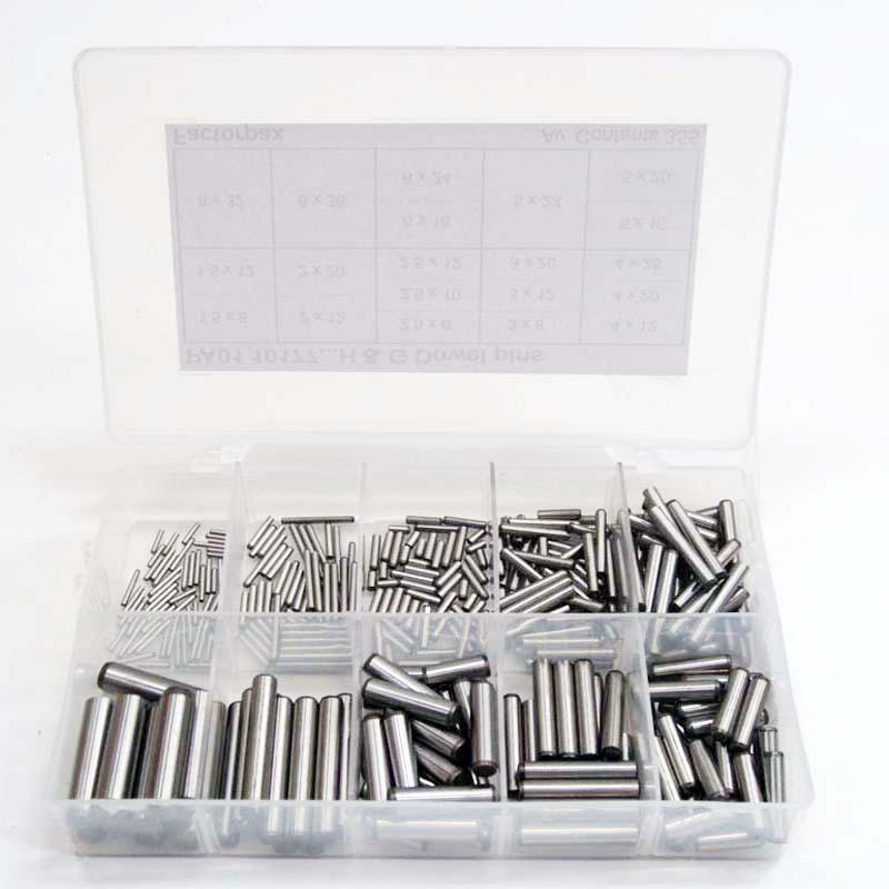 Kits - Dowel Pins - H&G, Metric Mild Steel - High quality product image showing Kits - Dowel Pins - H&G, Metric Mild Steel details and features