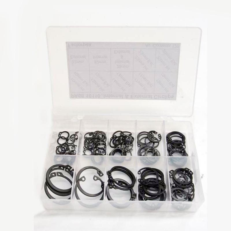 Kits - Circlips - Internal and External Metric 10mm to 32mm - High quality product image showing Kits - Circlips - Internal and External Metric 10mm to 32mm details and features