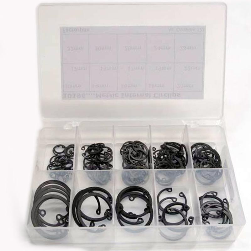 Kits - Circlips - Internal Metric, 10mm to 32mm - High quality product image showing Kits - Circlips - Internal Metric, 10mm to 32mm details and features
