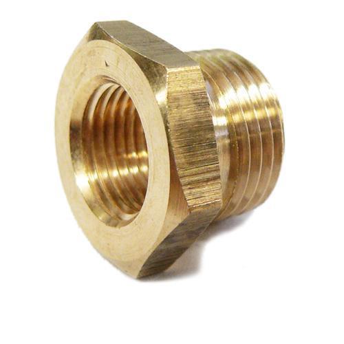 Spark Plug Thread Adaptors 18mm down to 14mm Brass (M14 & M18) - High quality product image showing Spark Plug Thread Adaptors 18mm down to 14mm Brass (M14 & M18) details and features
