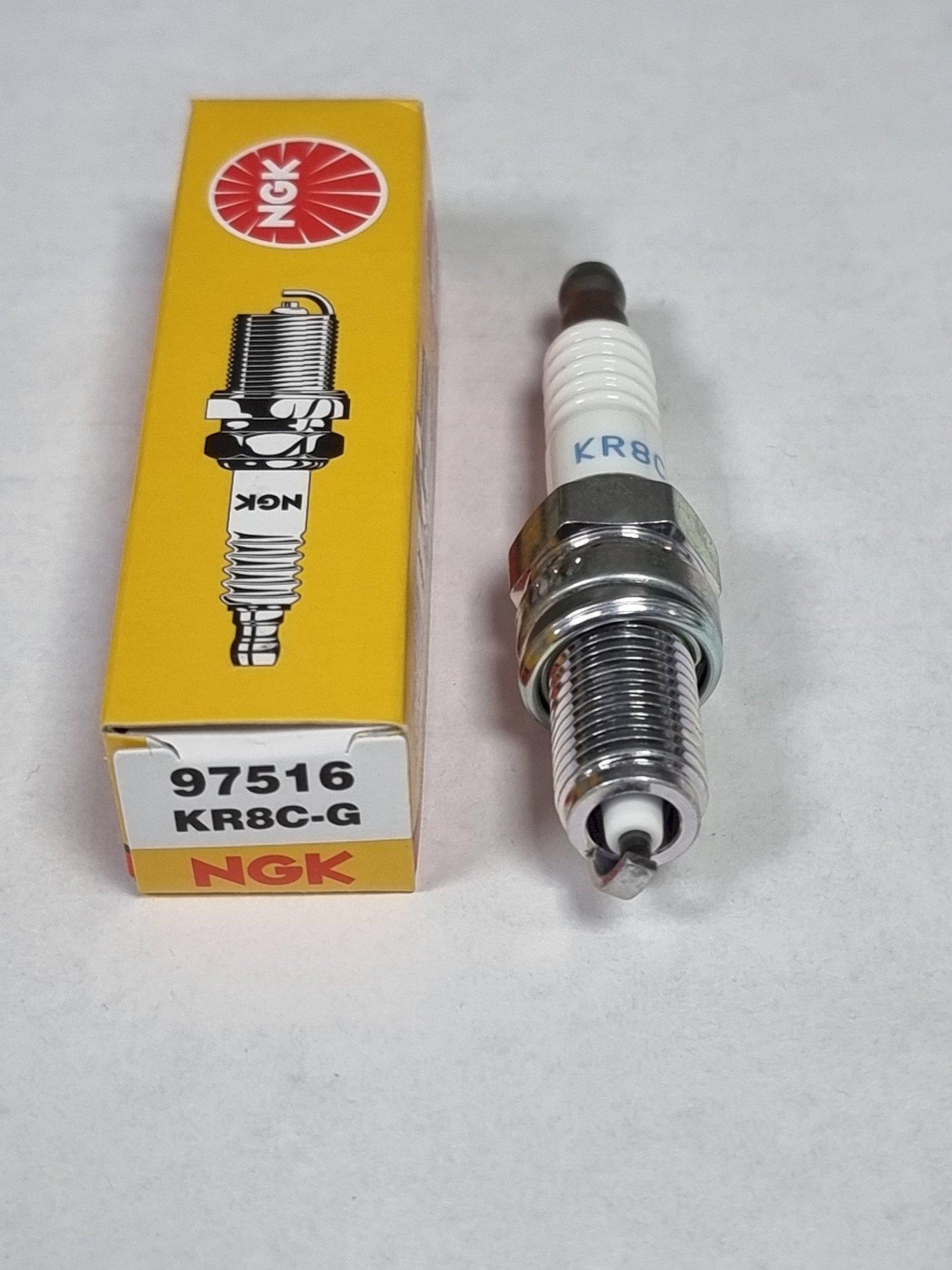 NGK KR8C-G / 97516 Spark Plug Motorcycle - High quality product image showing NGK KR8C-G / 97516 Spark Plug Motorcycle details and features