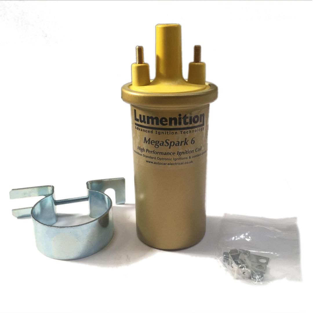 MS6 Lumenition Mega Spark 6 Ignition Coil (None Ballasted) 12v - The Green Spark Plug Automotive product