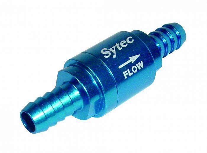 Sytec One Way Valve with 8mm push on tails (Blue) (OWVS008-B) - The Green Spark Plug Automotive product