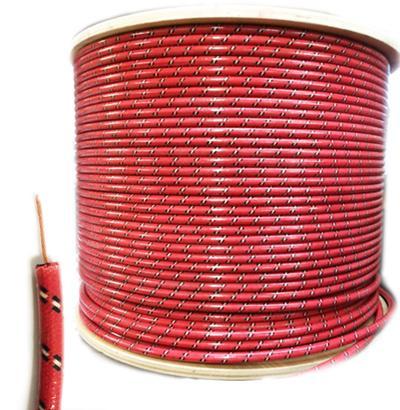 30 Meter Roll 7mm HT Ignition Lead Cable - Gloss RBWF Wire Core Cotton Braided - High quality product image showing 30 Meter Roll 7mm HT Ignition Lead Cable - Gloss RBWF Wire Core Cotton Braided details and features