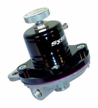 SYTEC SAR Regulator 1:1 (Black) fuel pressure regulator (SAR000BK) - The Green Spark Plug Automotive product