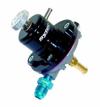 SYTEC SAR Regulator 1:1 (Black) fuel pressure regulator (SAR002BK) - The Green Spark Plug Automotive product