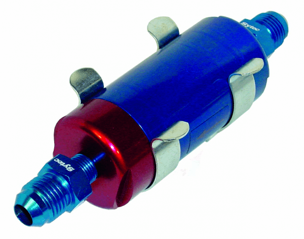 Small Bullet Filter with jic6 Unions (Black) (SBF004BK) - High quality product image showing Small Bullet Filter with jic6 Unions (Black) (SBF004BK) details and features