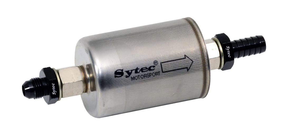 Sytec Motorsport Fuel Filter 12mm In Jic6 out (SSFM011) - The Green Spark Plug Automotive product