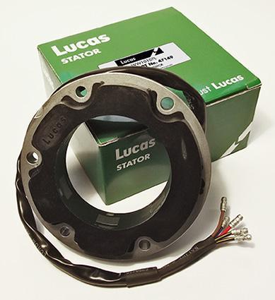 Lucas RM15 ET 5 wire Stator 12V 47149 RM19 LU47188 BSA/Triumph - High quality product image showing Lucas RM15 ET 5 wire Stator 12V 47149 RM19 LU47188 BSA/Triumph details and features