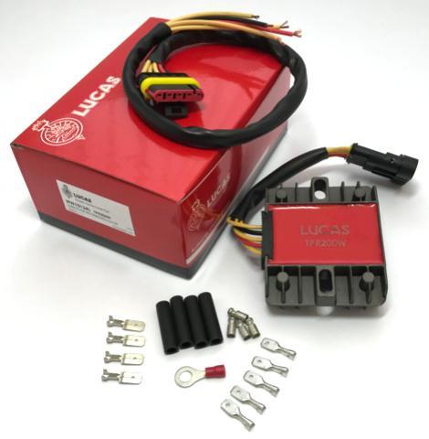 Lucas Three phase Rectifier Regulator TPR200W 200W 12V Motorcycle Regulator - The Green Spark Plug Automotive product
