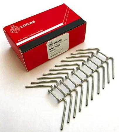 Lucas Headlamp Headlight Clips Retaining Wires (Pack 10) 500291 - The Green Spark Plug Automotive product