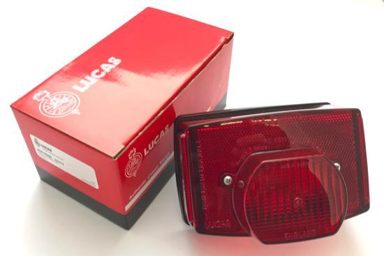 Lucas L917 Complete Rear Lamp 56513 BSA Norton Triumph Motorcycle Tail Light - The Green Spark Plug Automotive product