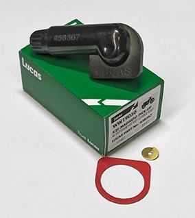 Lucas K2F KVF Magneto Pick Up Right Hand 90 Degree 458367 Clip on 90 Degree Cable Exit - The Green Spark Plug Automotive product