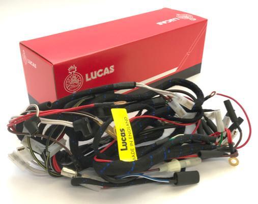 Lucas Main Wiring Harness Triumph T150V (73-75) 54961595 Motorcycle - High quality product image showing Lucas Main Wiring Harness Triumph T150V (73-75) 54961595 Motorcycle details and features